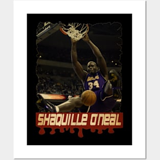 Shaquille O'neal Vintage Posters and Art